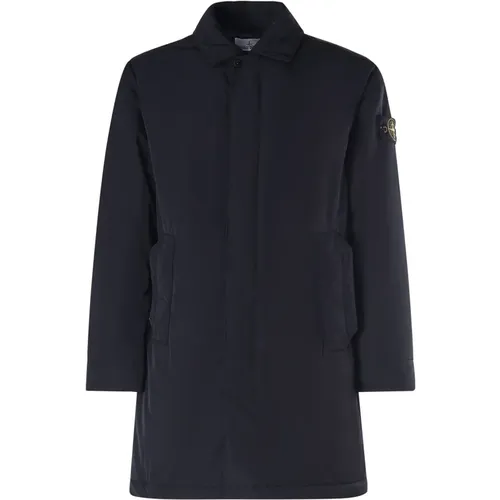 Jacket Large Pockets Hidden Zip , male, Sizes: XL - Stone Island - Modalova