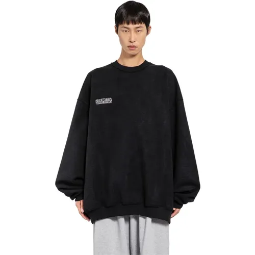 Bestickter Inside-Out Sweatshirt , Herren, Größe: L - Vetements - Modalova