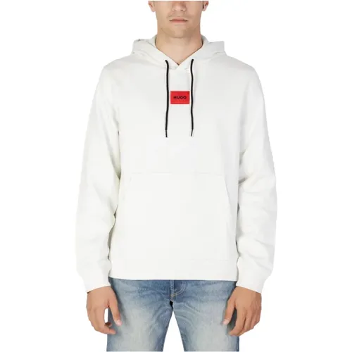 Mens Hooded Sweatshirt , male, Sizes: L, XL, S - Hugo Boss - Modalova