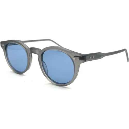 Stylische Sonnenbrille in Grau-Schildpatt - Thom Browne - Modalova