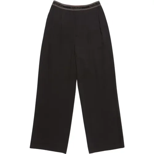 Schwarze Hose Fn-Wn-Trou001265 , Damen, Größe: S - Acne Studios - Modalova