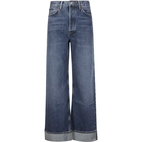 Women Control Jeans ( Cotton) , female, Sizes: W26 - Agolde - Modalova