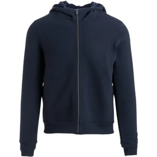 Winter Fleece Hood Zip Sweatshirt , male, Sizes: L - RRD - Modalova