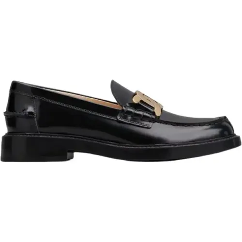 Leather Moccasins , female, Sizes: 5 UK, 7 UK, 6 UK, 4 UK, 4 1/2 UK, 5 1/2 UK - TOD'S - Modalova