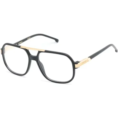 Schwarze Optische Brille mit Originalzubehör , Herren, Größe: 57 MM - Carrera - Modalova