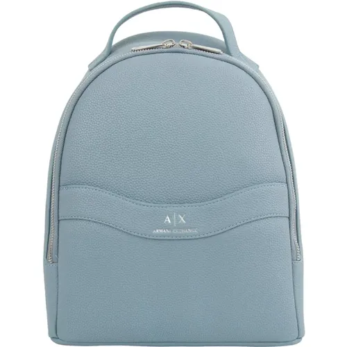 Blaue Damenrucksack Armani Exchange - Armani Exchange - Modalova