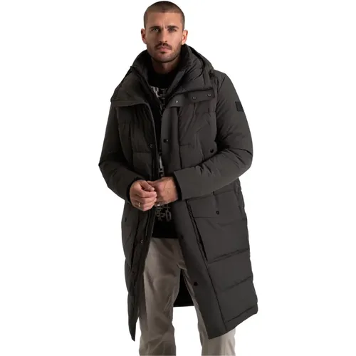 Gepolsterte Jacke aus Nylon und Polyester , Herren, Größe: M - Strellson - Modalova