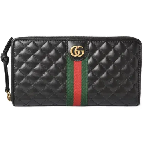 Pre-owned Leder portemonnaies - Gucci Vintage - Modalova