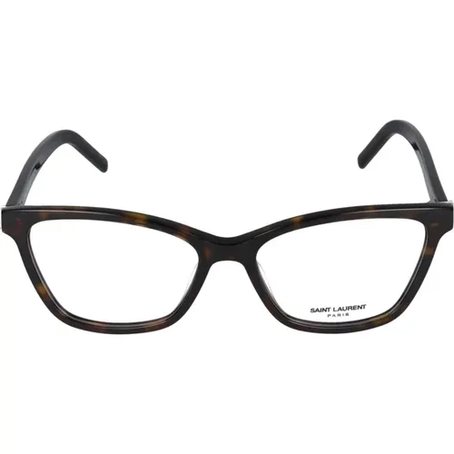 Fashion Eyeglasses SL M128 , female, Sizes: 53 MM - Saint Laurent - Modalova