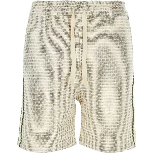 Zweifarbige Tweed Bermuda Shorts , Herren, Größe: L - Drole de Monsieur - Modalova