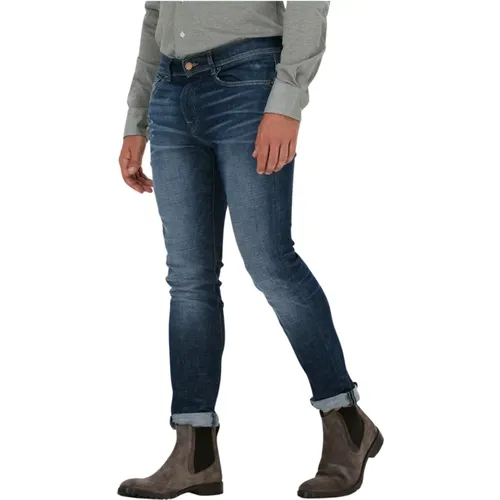 Slim-leon 4074 D.b. Superst Jeans , Herren, Größe: W32 - Selected Homme - Modalova