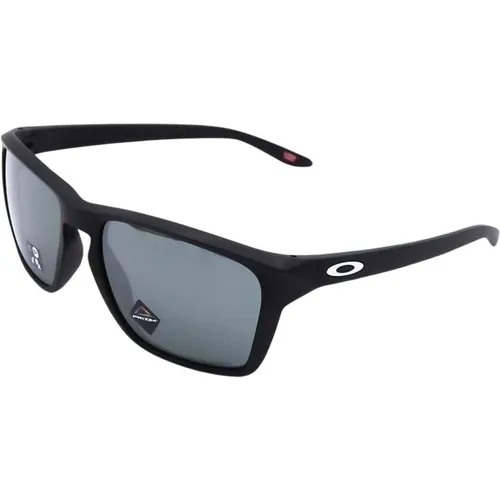 Stilvolle Sonnenbrille in Schwarz und Grau - Oakley - Modalova