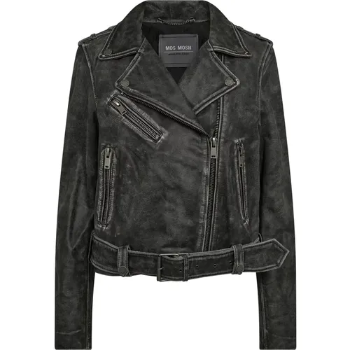 Stylische Bikerjacke Skind Phantom - MOS MOSH - Modalova