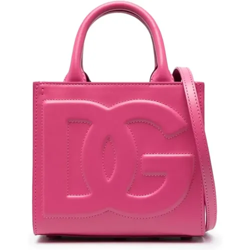 Glicine Lederhandtasche - Dolce & Gabbana - Modalova