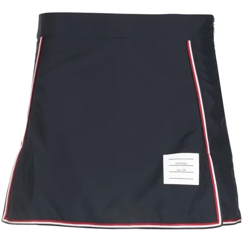 Golf Mini Skirt Women , female, Sizes: 2XS - Thom Browne - Modalova