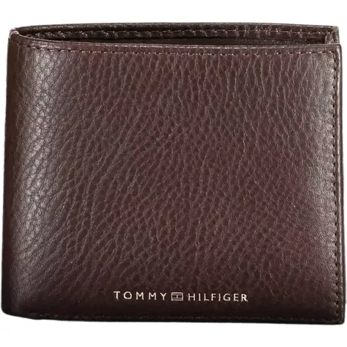 Leather Wallet , male, Sizes: ONE SIZE - Tommy Hilfiger - Modalova