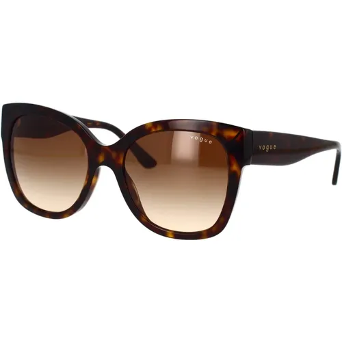 Sonnenbrille,Moderne Runde Sonnenbrille - Vogue - Modalova