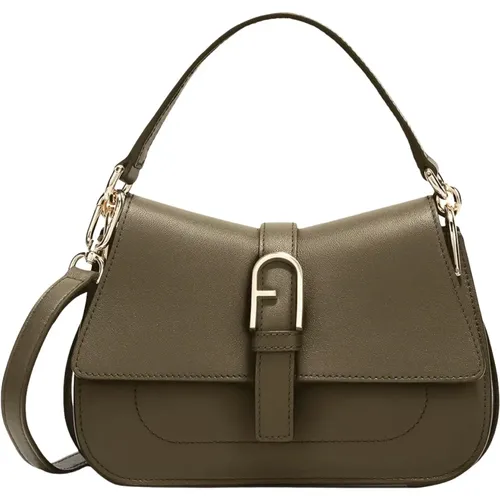 Handbags,Flow Top Handle Mini Tasche,Flow Mini Tasche mit Bogenverschluss,Avena Mini Top Handle Tasche - Furla - Modalova