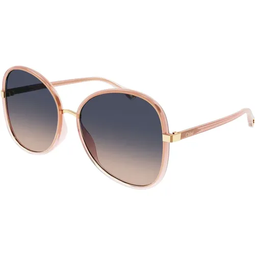 Multico Sonnenbrille Ch0030S 009 , Damen, Größe: 57 MM - Chloé - Modalova