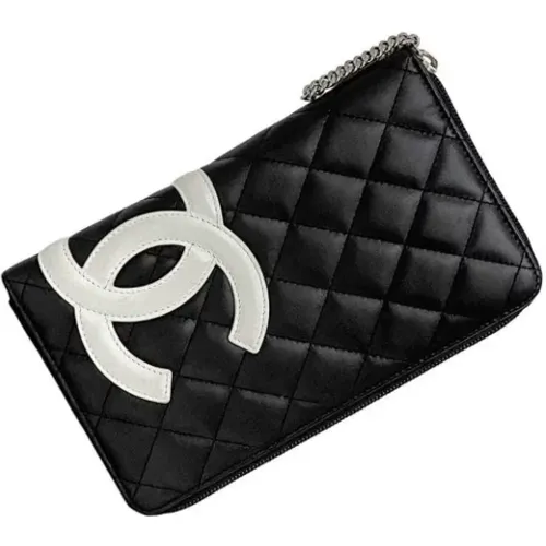 Pre-owned Leather wallets , female, Sizes: ONE SIZE - Chanel Vintage - Modalova