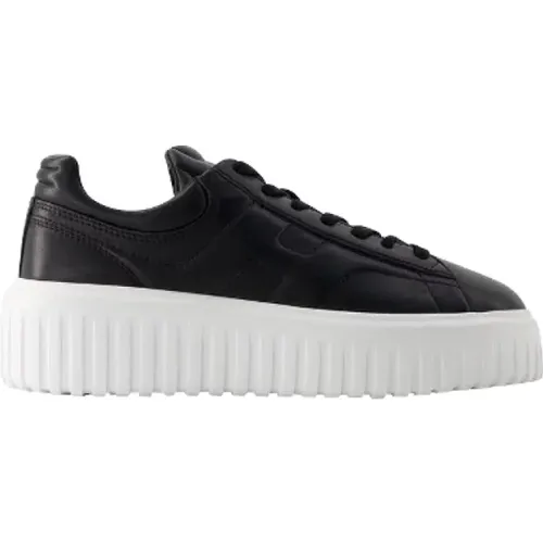 Leder sneakers , Damen, Größe: 39 EU - Hogan - Modalova