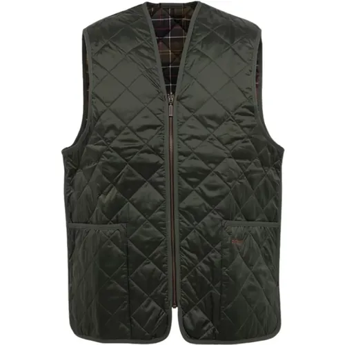 Quilted Nylon Vest with Zipper Closure , male, Sizes: 2XS, 3XS, 4XS - Barbour - Modalova