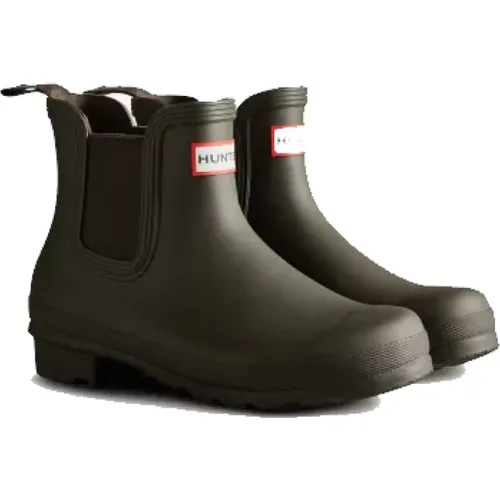 Waterproof Chelsea Boots , female, Sizes: 3 UK, 4 UK - Hunter - Modalova