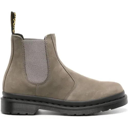 Nickel Grey Mill Chelsea Boots Men , male, Sizes: 9 UK - Dr. Martens - Modalova