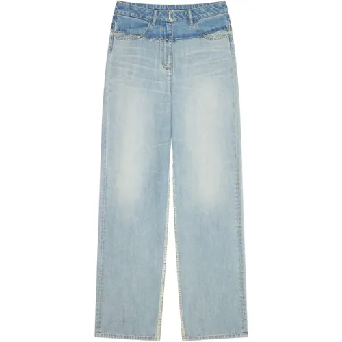 Gemischte Denim Gerades Jeans , Damen, Größe: W25 - Givenchy - Modalova