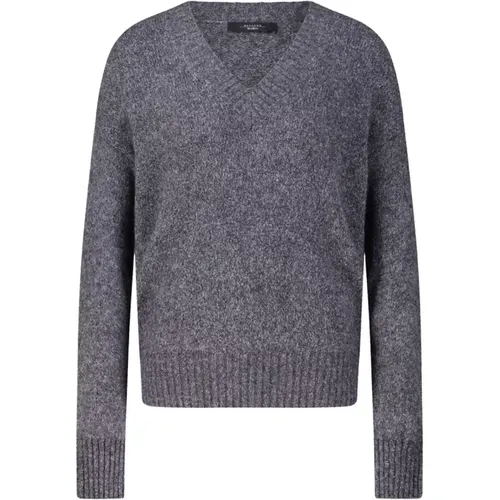 Alpaka-Woll V-Ausschnitt Pullover - Max Mara - Modalova