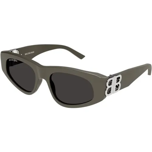 Braun Graue Sonnenbrille Bb0095S 023 - Balenciaga - Modalova
