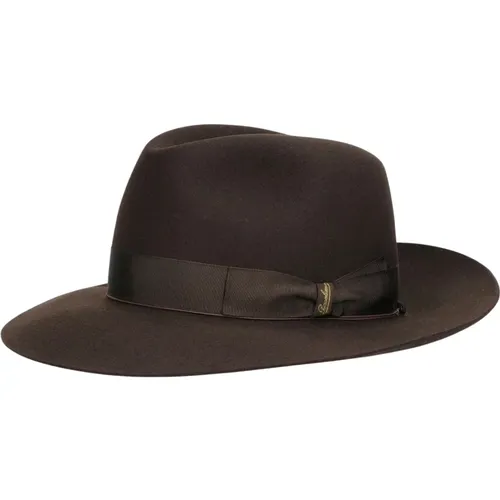 Filz Breitkrempenhut , Herren, Größe: 57 CM - Borsalino - Modalova