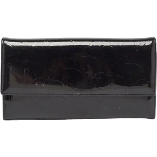 Pre-owned Leather wallets , female, Sizes: ONE SIZE - Dior Vintage - Modalova