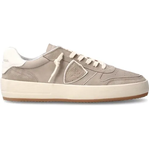 Sneakers Nice Tennis , Herren, Größe: 41 EU - Philippe Model - Modalova