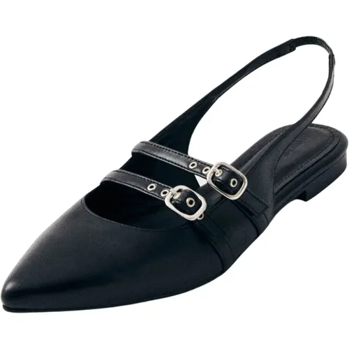 Wren Leather Ballet Flats , female, Sizes: 7 UK, 5 UK, 6 UK - ALOHAS - Modalova