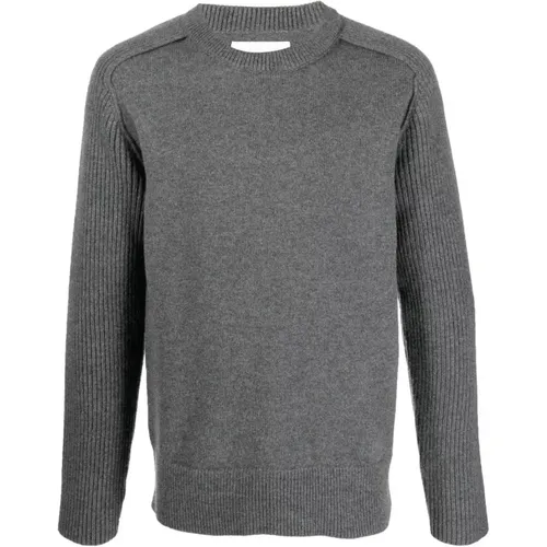 Eleganter Grauer Wollpullover - Jil Sander - Modalova