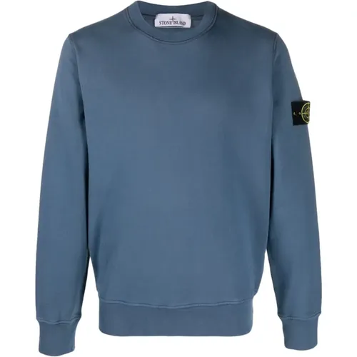 Patch Sweatshirt , male, Sizes: M, S, XL, L, 2XL - Stone Island - Modalova