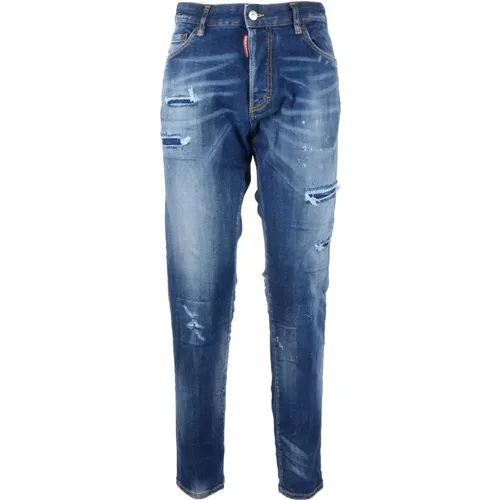 Slim-fit Jeans , Damen, Größe: 2XS - Dsquared2 - Modalova