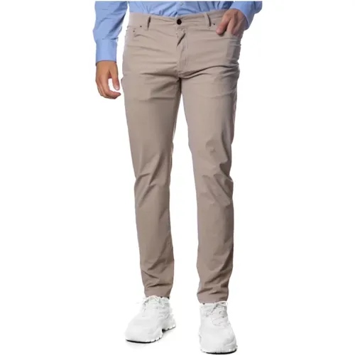 Stretch Slim-fit Trousers , male, Sizes: XL, 3XL - RRD - Modalova