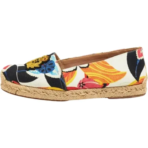 Pre-owned Canvas flats , female, Sizes: 3 UK - Christian Louboutin Pre-owned - Modalova