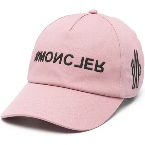 Baseball Hat with Logo Details , male, Sizes: ONE SIZE - Moncler - Modalova