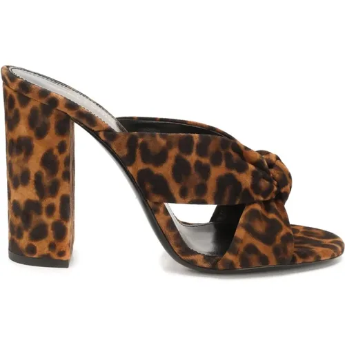 Slip-On Shoes for Women , female, Sizes: 3 UK, 2 1/2 UK - Saint Laurent - Modalova