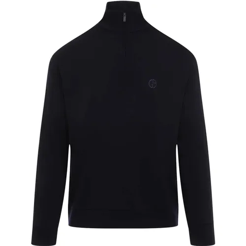 Sweater Aw24 Men's Fashion , male, Sizes: XL, L, M - Giorgio Armani - Modalova