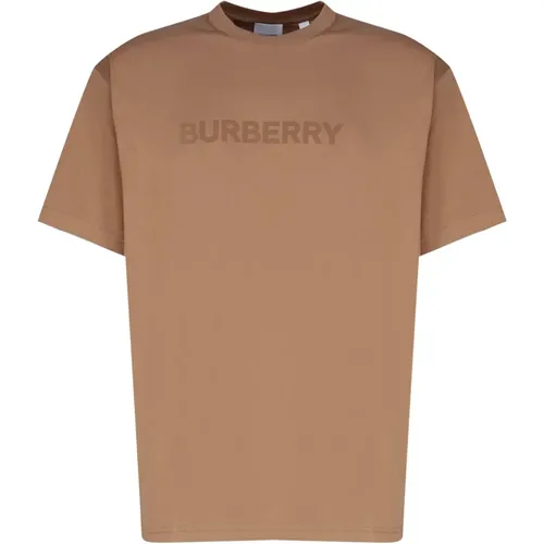 Beige Baumwoll T-shirts und Polos - Burberry - Modalova