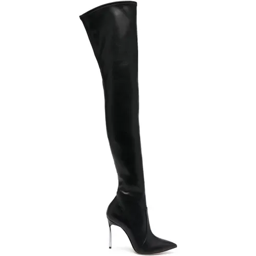 Blade Thigh-High Boots , female, Sizes: 7 UK - Casadei - Modalova