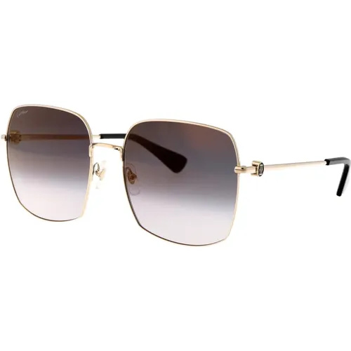 Stylish Sunglasses Ct0401S , female, Sizes: 60 MM - Cartier - Modalova