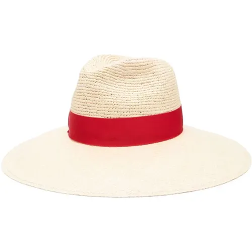 Hats White , female, Sizes: M, S, L - Borsalino - Modalova