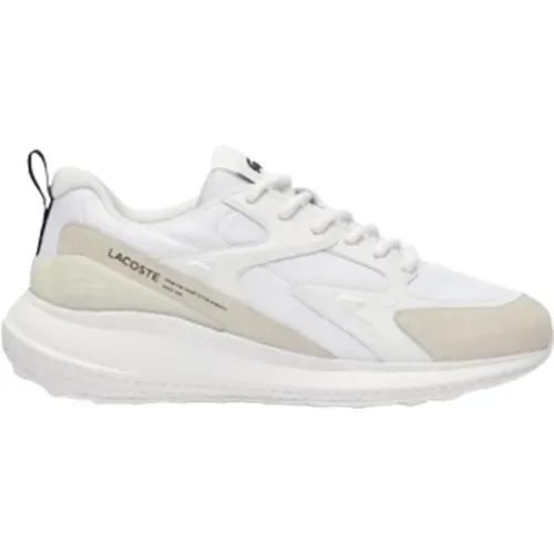 White Sneakers L003 EVO , male, Sizes: 11 UK, 6 UK, 8 1/2 UK, 8 UK, 7 UK, 10 1/2 UK, 6 1/2 UK, 10 UK - Lacoste - Modalova