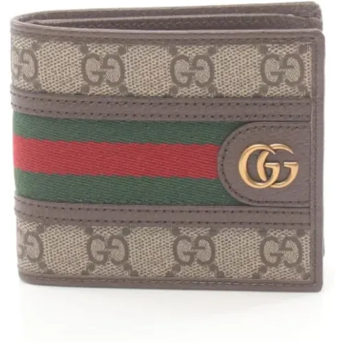 Pre-owned Leder portemonnaies - Gucci Vintage - Modalova