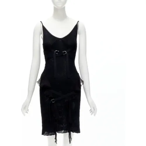 Pre-owned Viscose dresses , female, Sizes: S - Dior Vintage - Modalova